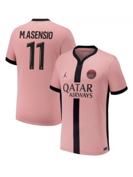 Paris Saint-Germain Marco Asensio #11 Ausweichtrikot 2024-25 Kurzarm